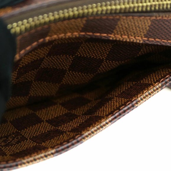 LOUIS VUITTON Geronimos Body Bum Crossbody Belt Bag Damier Canvas Ebene Brown